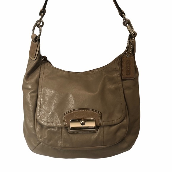 Coach Kirsten Leather Hobo Bag